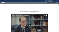 Desktop Screenshot of forvaltningshuset.no